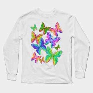 Fantasy Butterflies Flutter Long Sleeve T-Shirt